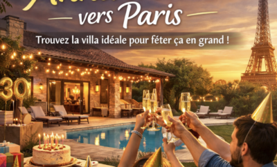 Location de Gîte pour Anniversaire vers Paris : trouvez la villa idéale pour fêter ça en grand